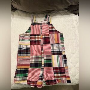 Kelly's Kids Madras plaid John John